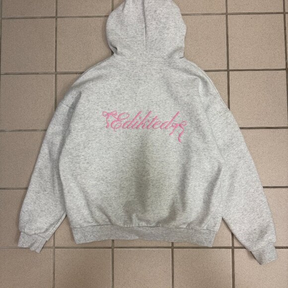 EDIKTED Sasha Bow Detail Oversized Hoodie Womens XL - Picture 3 of 7